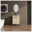 Meuble-lavabo simple avec comptoir Bronagh 24,02