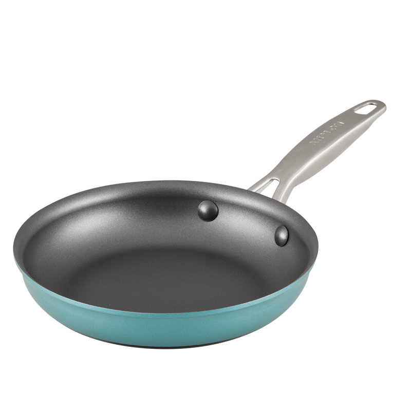 Anolon Achieve Hard Anodized Nonstick Frying Pan / Skillet, 8.25", Teal