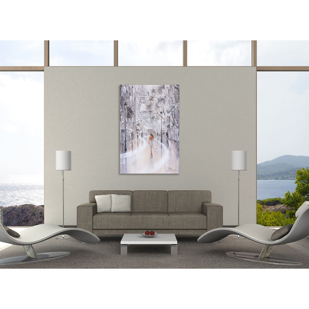 "Eiffel Tower, Paris Flair" Gallery Wrapped Canvas By Isabella Karolewicz One Allium Way® 