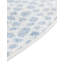Tapis ivoire / bleu / gris en polyester tissé à la machine Azion-2130698535
