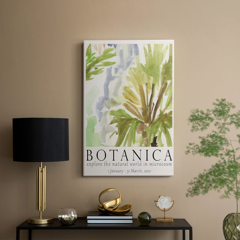 Botanica III, affiche d'exposition - galerie Cavas personnalisée, H 48 po x l 32 po