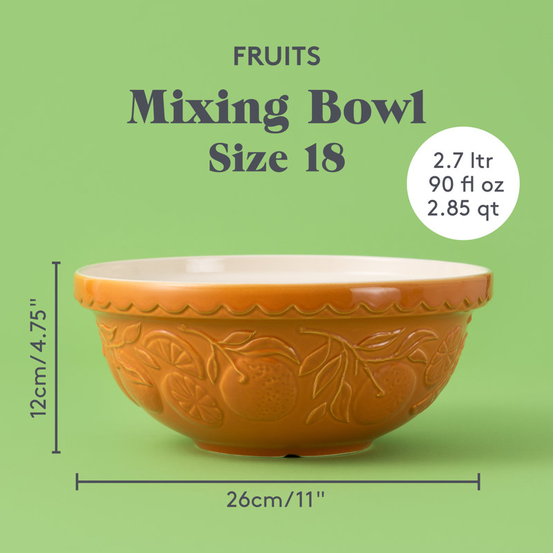 Mason Cash Fruits Oranges Mixing Bowl 26cm