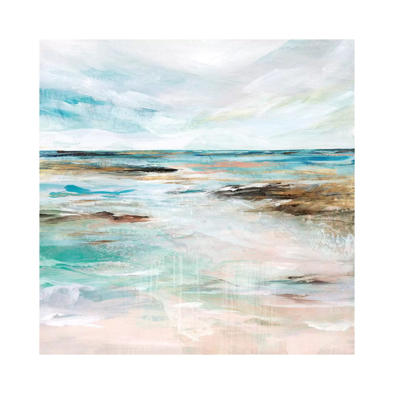 Midnight Clear I by Isabelle Z - Painting on Canvas, 30.48 cm H x 30.48 cm W, Wrapped Canvas