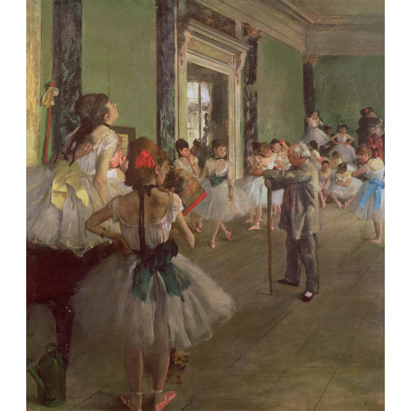 Degas Non-Wall Damaging Wall Decal, 21" H x 24" W