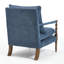 Fauteuil d'appoint en chenille, fauteuil d'appoint en broche avec accoudoirs couverts, fauteuil d'appoint de style campagne avec bois tourné (ensemble de 2)-635552018