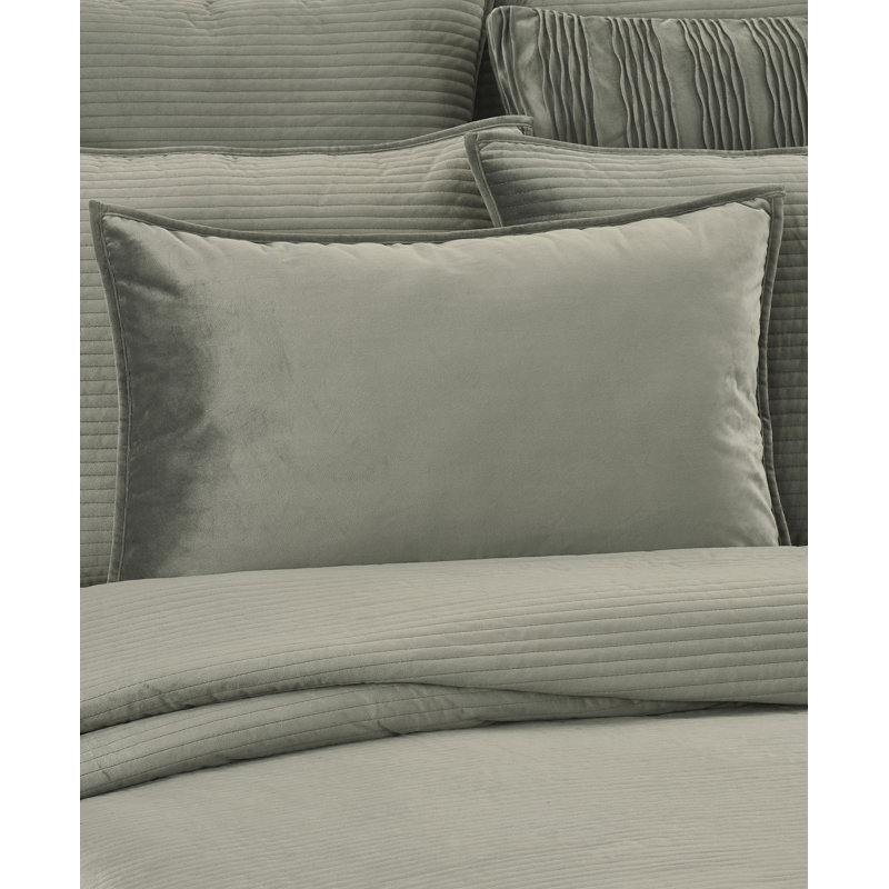 Housse de coussin décoratif lombaire Townsend, Gris anthracite
