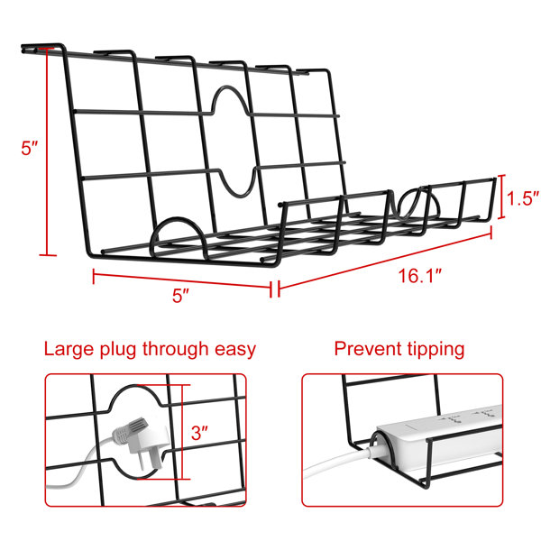 Wire Hider Raceway 4' White 1.5 Wide (Retail Package)