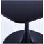 31.5Inch Special Dining Table,MDF Dining Table , Kitchen Table,Black,Exective Desk