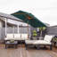 Brittanee 200 cm W X 150 cm D Rectangular Tilt Market Parasol with Pulley Lift-1411301733