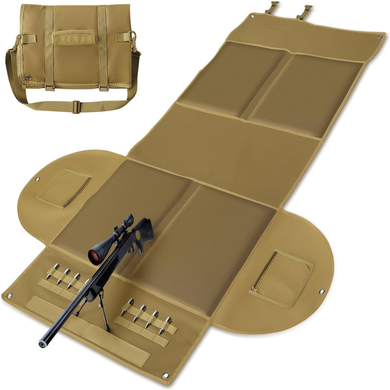 Tapis de tir avec des coudes, très grand tapis de chasse, matelassés, résistants et antidérapants