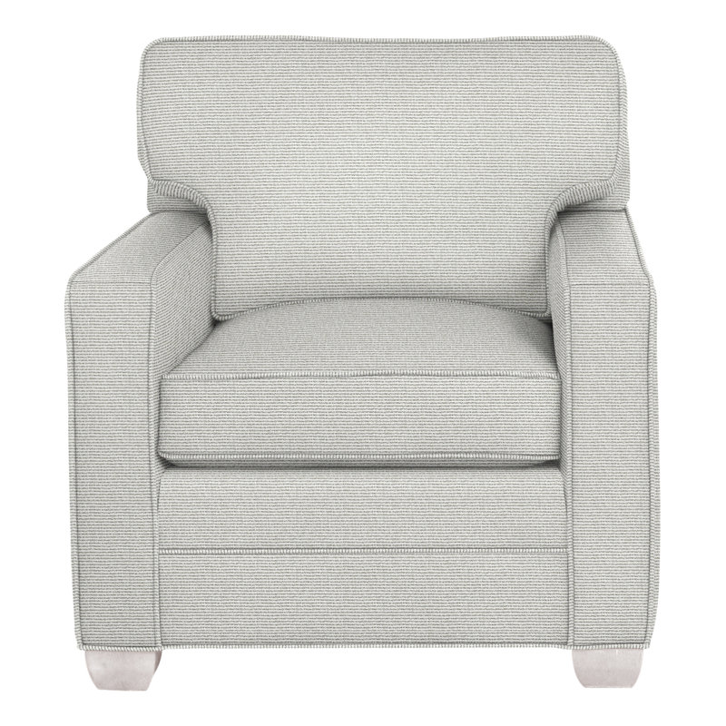 Hillcrest Armchair, Dove Gray, Callaloo Cotton