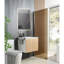 Compartiment de rangement pour meuble-lavabo mural avec lavabo pour salle de bain Goodyo-508495672