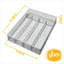 Mesh 5-Part in-Drawer Cutlery 2" H x 12.5" W x 9.25" D Drawer Organizer