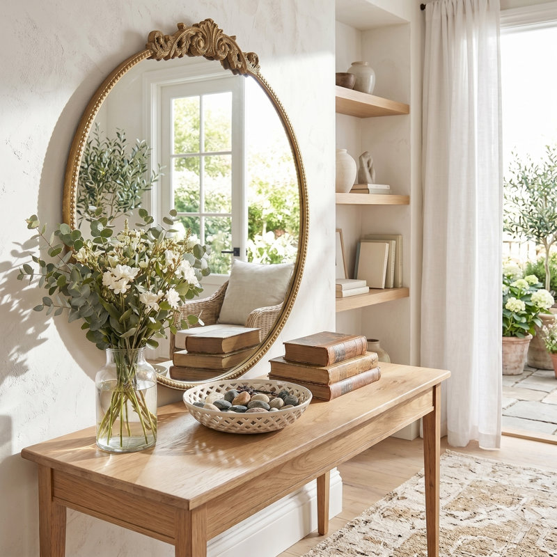 30" x 32" Wall Mounted Mirror