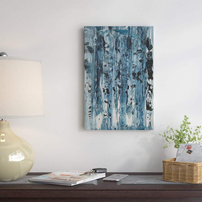 «Œil gauche», reproduction sur toile, H 18 po x l 12 po x P 1,5 po, Toile tendue