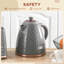 HOMCOM 1.7L Electric Tea Kettle-227336823