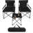 Outdoor Folding Camping Chairs And Table Set With Carrying Bag