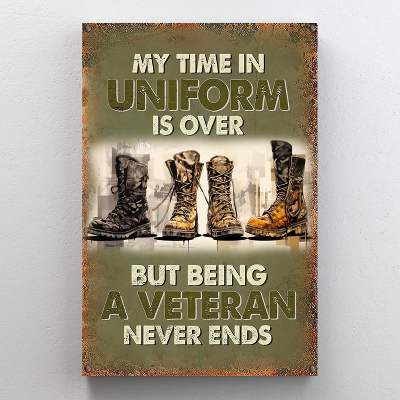 «Being A Anceteran Never Ends - 1 pièce», reproduction d'art graphique sur toile tendue | 0451, H 36 po x l 24 po x P 1,25 po