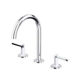 Rohl
Unlacquered Brass Modelle Widespread Lavatory Faucet With C-Spout