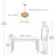 Rola Crystal 1-Light Globe Chandelier