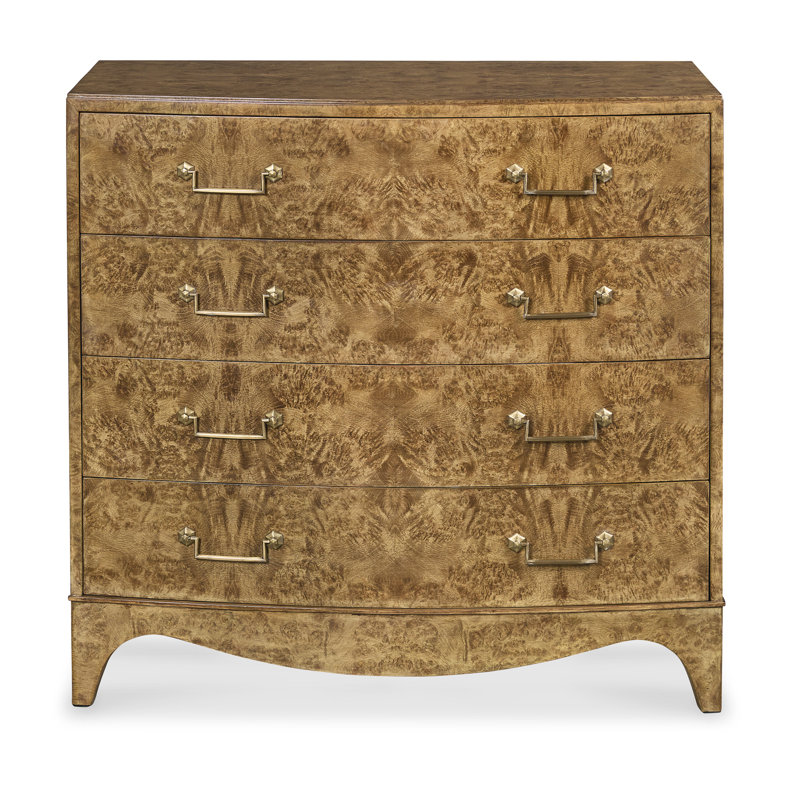 Maitland Smith 4 - Drawer Solid Wood Dresser