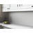 Long Hex 10.60in.x11 in. Glass Mosaic Tile-102317158