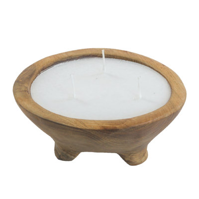 2.4'' H Tabletop Dish with Candle Included