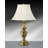 Balustrade 30" Satin Antique Brass Table Lamp-1835978717
