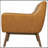 Tan Leather Lounge Chair