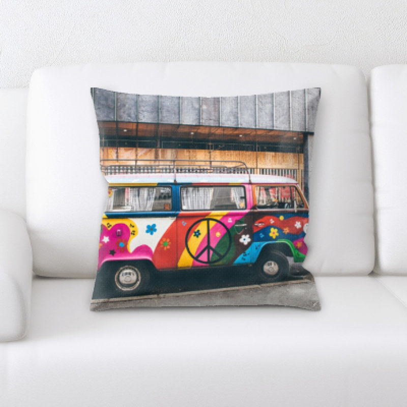 Microsuede Throw Pillow