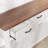 Console Table with 3 Drawers & Open Storage Shelf, 2-Tier Farmhouse Wooden Couch Table Behind Sofa, for Entryway, Living Room, Hallway & Foyer-1860342657