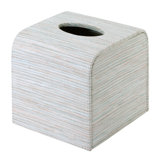 Grasscloth Tissue Box Cover