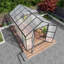 Serre en polycarbonate surélevée de 8 pi x 12 pi Newly Design Greenhouse