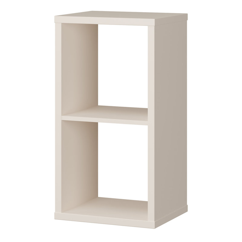 Mauro Cube Bookcase, Sand, (1 Shelf) 72.8cm.H x 72.8cm.W x 72.8cm.D