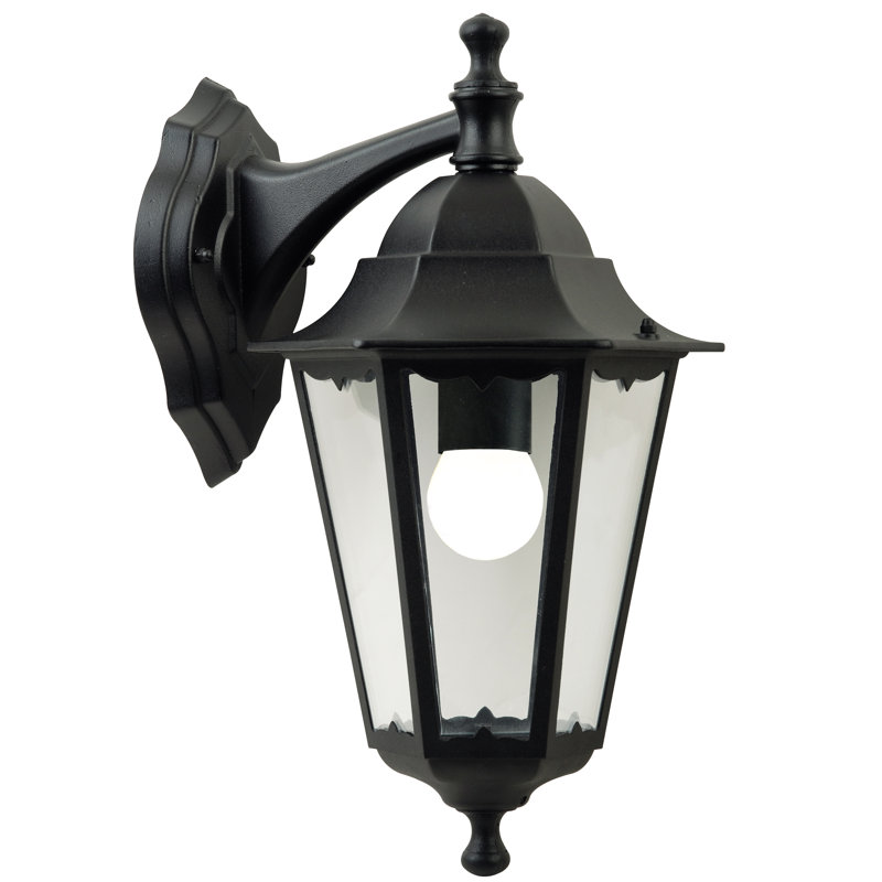 Wall light "Gresham Up" in black