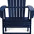 Seashell Upright Adirondack Chair (Set Of 2)-1644548911