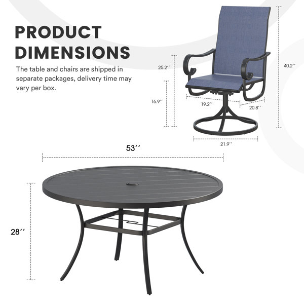 Dimensions du produit