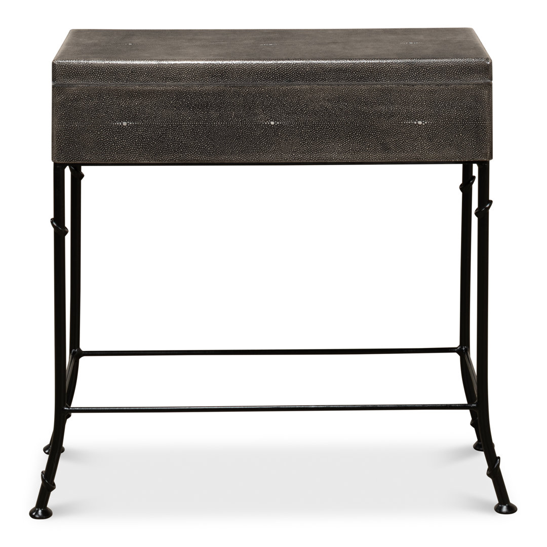 Shagreen End Table Sarreid Ltd