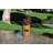 Shaler Weather Resistant Floor Fountain with Light