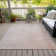 Machine Washable Indoor/Outdoor Xhevrie Copper Rug