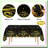Sage Green Gold Bliss Crepe Paper Streamers 10 Rolls