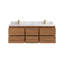 Ensemble de meuble-lavabo double 60 po avec dessus Madison-93940679