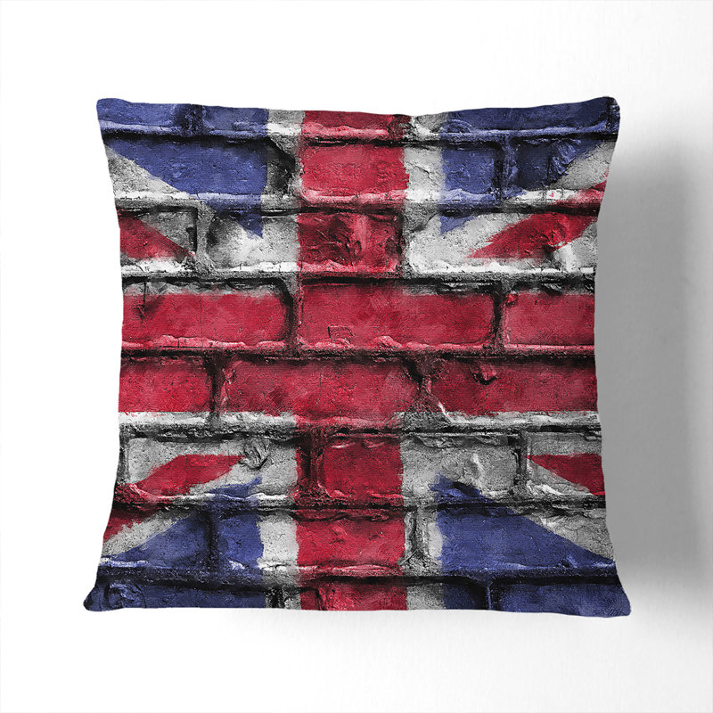 Square Throw Cushion, 40cm H x 40cm W x 15cm D