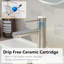  Veil  Single-Hole Single-handle Bathroom Faucet with Drain Assembly-95166358