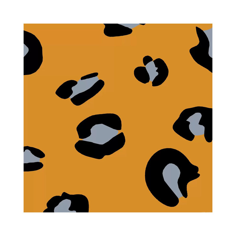 Leopard 1 Piece Wrapped Canvas Wall Art, 66.04cm H x 66.04cm W x 1.9cm D