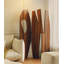 Paravent abstrait en bois