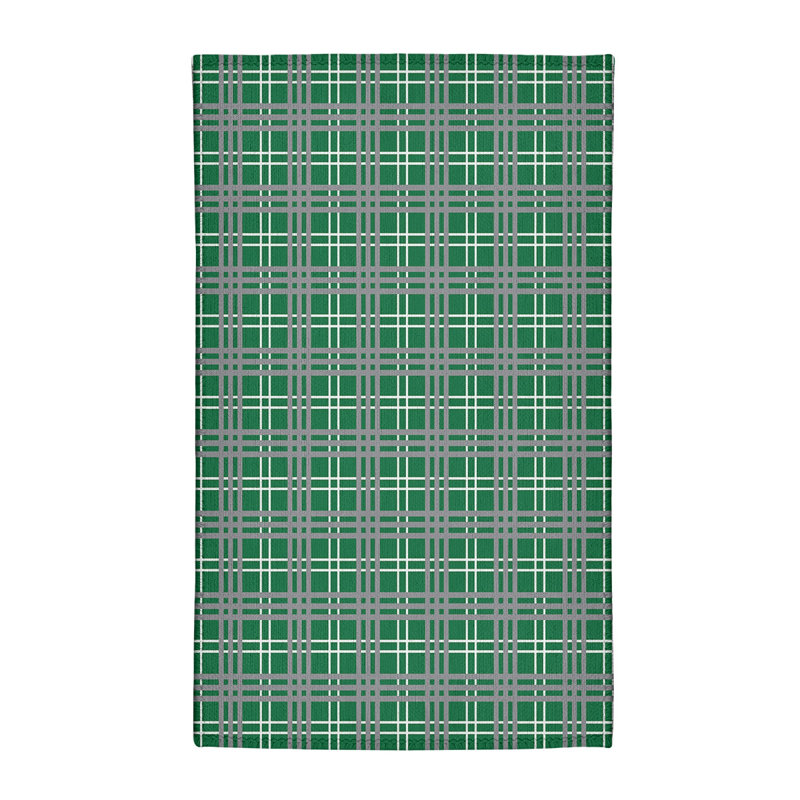 Plaid Indoor Rug, Rectangle 4' x 6'