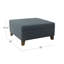Banc de rangement à couvercle rabattable rembourré-741455786