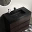 Armoire de salle de bain en noyer avec lavabo 36 po, style moderne, lavabo 36 po-664577877-664577962-664577961