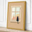 Cat at the Window Minimalist - Wrapped Canvas-1068632912-1068632913